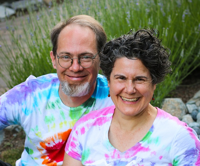 Volunteers Christy and Olaf Hall Holt